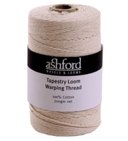 Ashford Baumwoll-Kettgarn für Tapestrywebrahmen TLWT