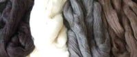 Finnische Wolle naturschwarz